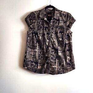 Harley-Davidson Button-up Blouse